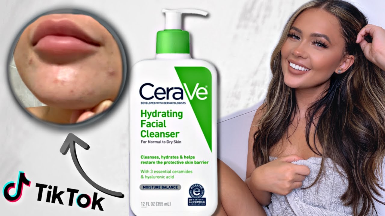 I TESTED TIKTOK FAMOUS SKINCARE BRAND CERAVE FOR 4 WEEKS