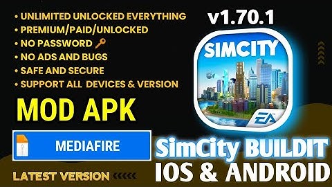SimCity BUILDIT Mod APK | Download SCB v1.70.1 LATEST VERSION MOD APK | Gameplay 