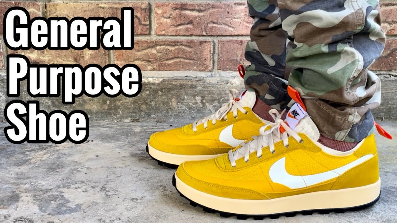 NikeCraft x Tom Sachs General Purpose Shoe “Dark Sulfur” Review