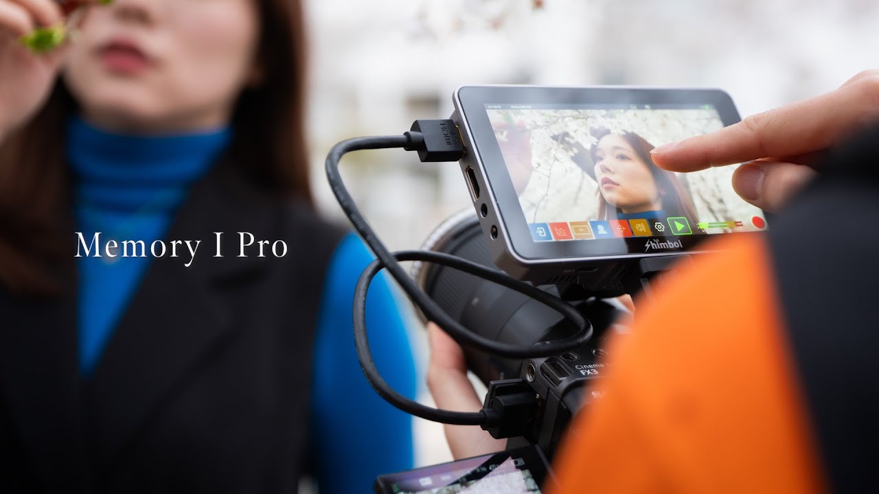 Shimbol Memory I レコーディングモニター　カメラ なんと録画ができてしまうモニター Shimbol Memory I 5.5インチ