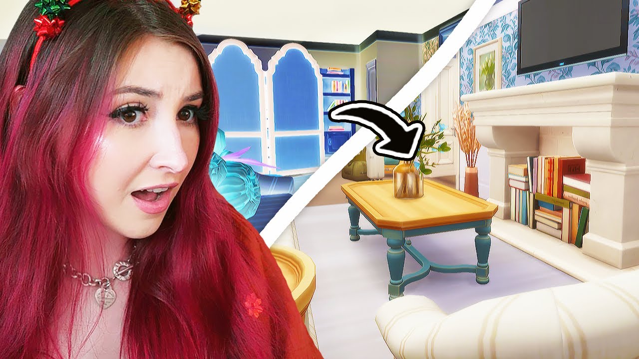 i tried building a house with the colors INVERTED in sims 4