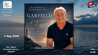 In Liefdevolle Herinnering van Garfield Ingram