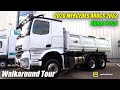 2020 Mercedes Arocs 2653 Dump Truck - Exterior Interior Walkaround - 2019 Nufam Karlsruhe