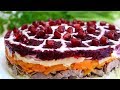 Салат Генерал с говядиной Вкусный и красивый