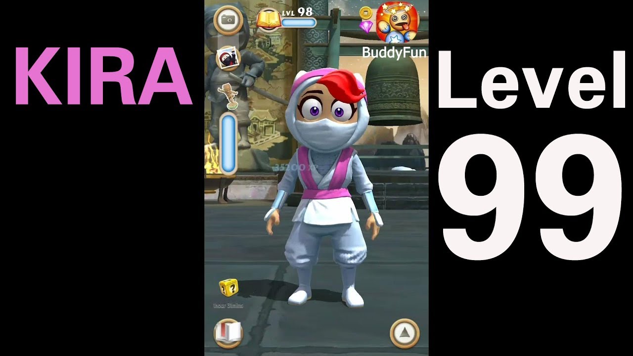 Clumsy ninja level 99 - Kira All Mastered - YouTube.