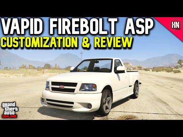 Vapid Firebolt ASP Customization & Review | GTA Online - YouTube Vapid Firebolt ASP Customization & Review | GTA Online - YouTube