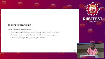 RustFest Rome 2018 -  Tshepang Lekhonkhobe: Behind The Scenes Of Producing An Executable