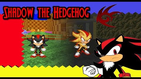 SRB2 - Shadow the Hedgehog