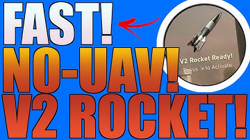 No UAV "V2 Rocket" w/ Requisitions Basic Training Perk! (CoD WW2)
