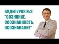 03. Сознание, осознанность, осознавание [Видеокурс Альберта Зайнеева &quot;Как стать осознанным&quot;]