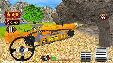 Tunnel Boring Machine Simulator Highway Bridge Construction 3D - Android Gameplay FHD