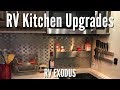 RV Fulltime Living | Kitchen Upgrades: Backsplash, Spice Rack, Knife Strip