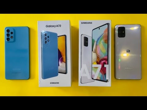 Samsung Galaxy A71 vs Samsung Galaxy A72