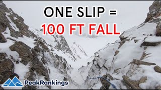 An Extremely Scary Experience: Arapahoe Basin 2nd Notch (East Wall)