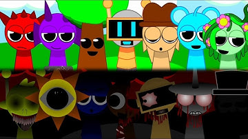 Sprunki - Retake but all sprunki is so scary for a black #sprunki #incredibox #abgerny #video 