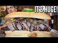 IMPOSSIBLE TEXAS BBQ SANDWICH CHALLENGE | The Biggest BBQ Sandwich | Man Vs Food