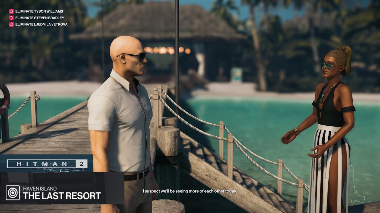Hitman-2: The Last Resort [Haven Island] (4K) || Walkthrough || Difficulty : Professional.