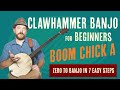 Beginner Clawhammer Banjo Crash Course -   The Basic Strum