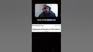 Development Log - Ephemeral Values In Terraform.