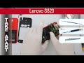 How to disassemble 📱 Lenovo S820, Take Apart, Tutorial