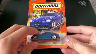 MatchBox 2016 Alfa Romeo Giulia Unboxing. #Matchbox #alfaromeo .