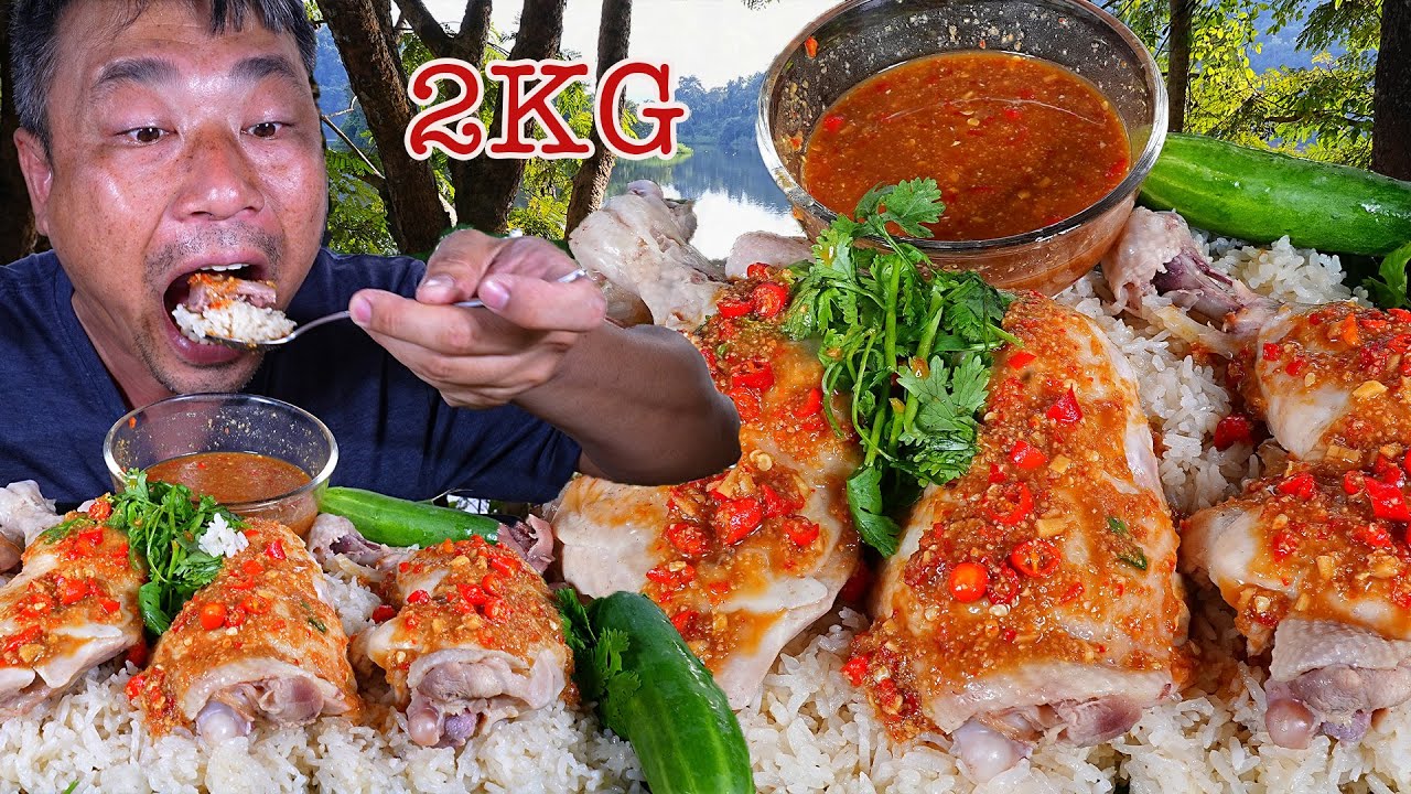 ข้าวมันไก่2กิโล กับน้ำจิ้มรสเด็ด กินคู่กับต้มจืดฟักมะนาวดองเข้ากั๋นขนาดครับ-03-12-2024-