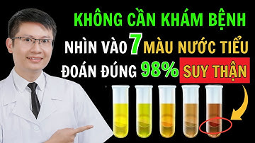 Bác Sĩ Tiết Lộ: Nhìn Màu Nước Tiểu Đoán Đúng 98% Suy Thận, Gan Yếu | Cao Minh Trường