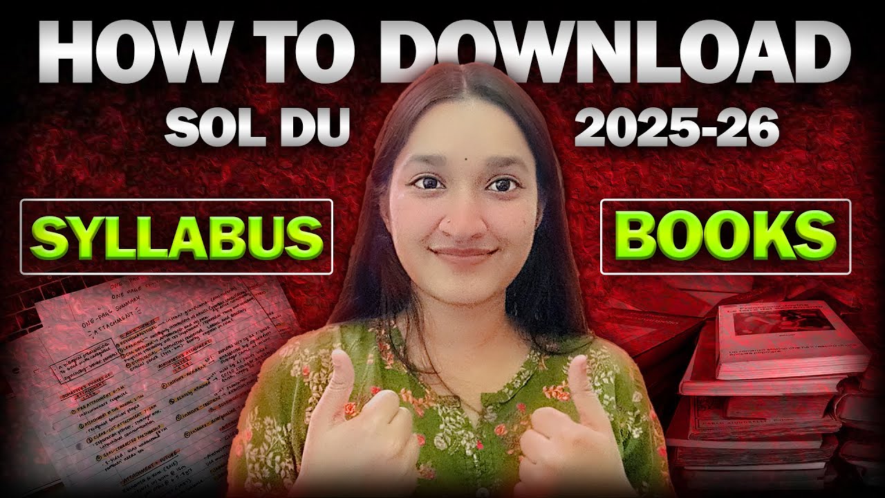 How to download SOL Syllabus & Study material | UG & PG Admission Guide ...