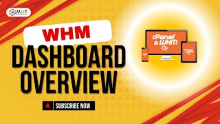 WHM Tutorials: A Complete WHM Dashboard Overview! | MUT Enterprises Web Hosting #whm #sociolance