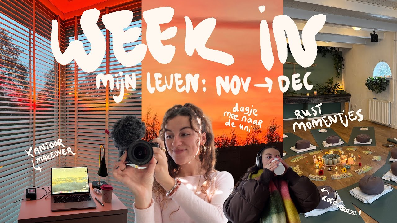 week in mijn leven | kantoor makeover House of Waves, dagelijks leven & reminders