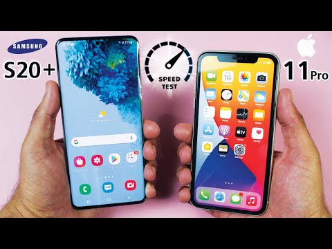 Samsung Galaxy S20 Plus vs Apple iPhone 11 Pro - Speed Test!