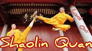 Shaolin Quan level 1 , Full Tutorial / 少林拳第一级
