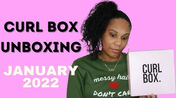 January 2022 Curl Box Unboxing