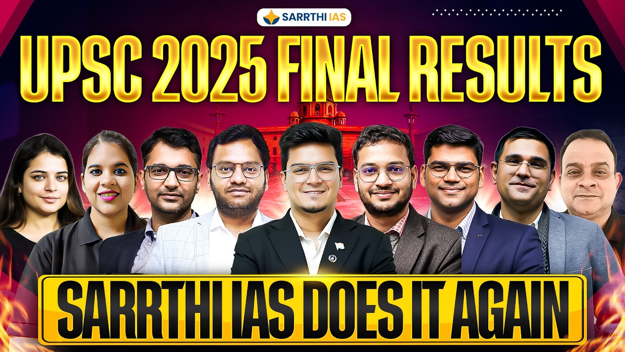 🔥 UPSC 2025 Final Results Out and Sarrthi IAS Does It Again | Dr. Shivin Chaudhary | SARRTHI IAS