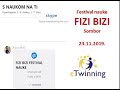 e-Twinning projekat ,,S naukom na ti&#39;&#39;: Festival nauke FIZI  BIZI - Sombor