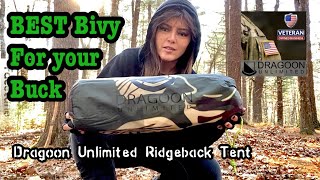 Dragoon Unlimited Ridgeback 1 Man Bivy Tent | The Best Bivy for your Buck!