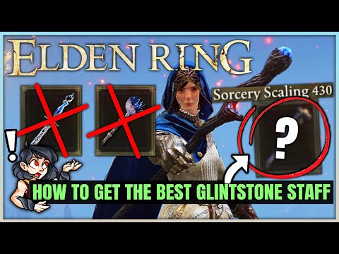 The TRUE Best Glintstone Staff in Game - Do MASSIVE Damage - Sorcery Scaling Explained - Elden Ring!