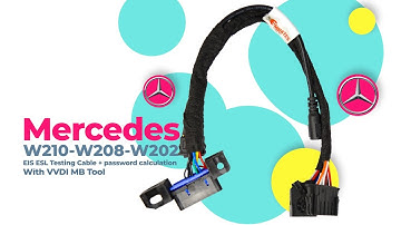 Mercedes W210-W208-W202 EIS ESL Testing Cable/password calculation withVVDI MB Tool