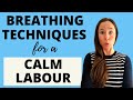 BREATHING TECHNIQUES FOR LABOUR- HOW TO BREATHE DURING LABOUR, HYPNOBIRTHING BREATHING TECHNIQUES