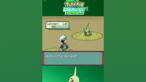 How to Catch Larvitar Early in the Game - Pokémon Inclement Emerald #shorts
