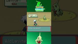 Como Pegar o Larvitar no Começo do Jogo - Pokémon Inclement Emerald #shorts