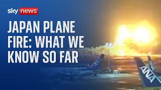 Japan plane fire: What we know so far about Japan Airlines plane crash