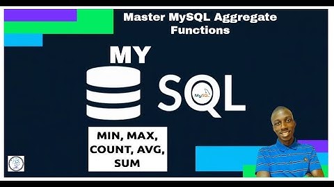 Master Aggregate Functions in MySQL -for data analyst 🌟