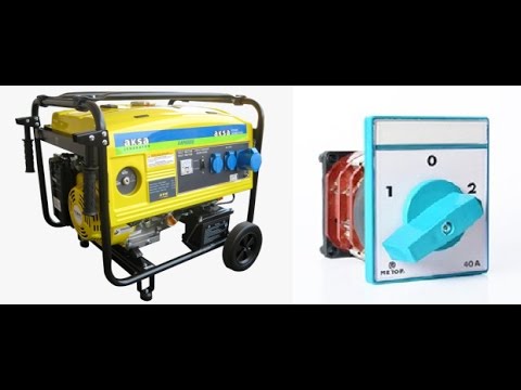Monofaze jeneratör bağlantısı Monofaze jeneratör bağlantısı