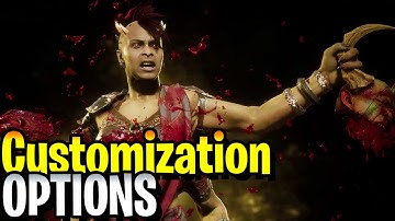 MK11 Aftermath DLC Character Customization Options