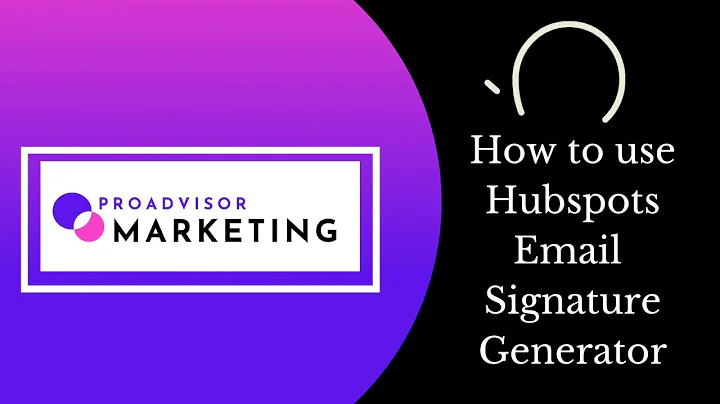 Master the Art of Email Signatures with Hubspot