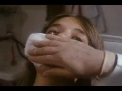 A girl (Anat Atzmon) gets chloroformed in the film "Lemon Popsicle...