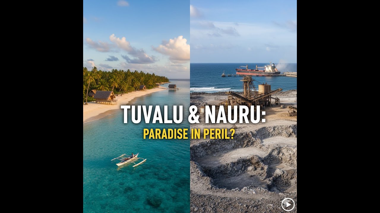 The Sinking Islands: Tuvalu & Nauru — A Paradise Disappearing Seas 🌊 | Climate Change Documentary