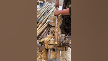 The production process of bamboo flutes- Good tools and machinery make work easy