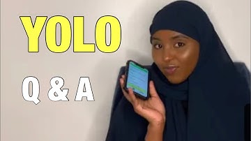 Answering yolo questions!